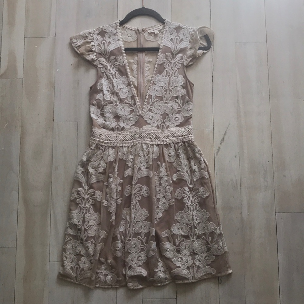For Love and Lemons Temecula Short Sleeve Dress